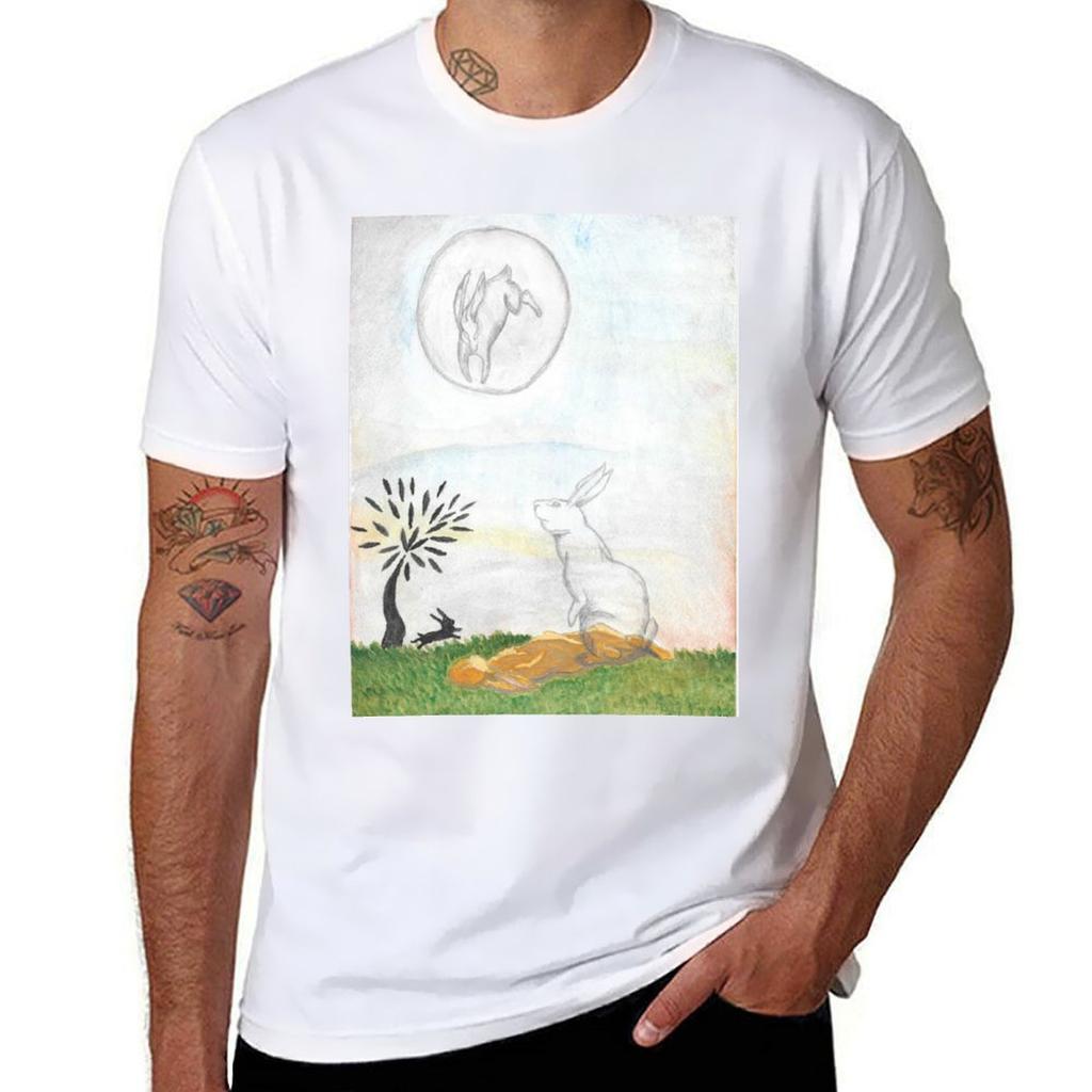 Watership Down Tshirt Casual Daily Wear Short Sleeve Top