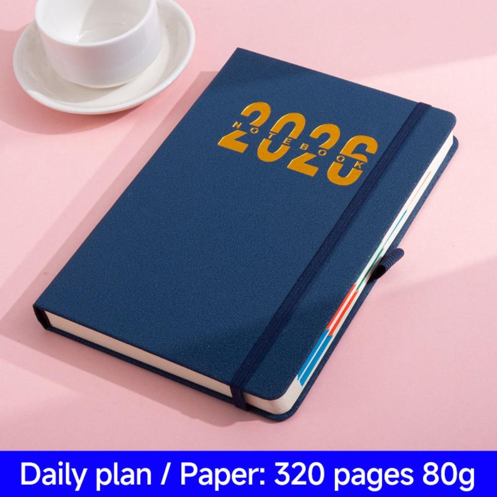 A5 Agenda Book To Do List Planner Notebook Portable Calendar Book  Office Supplies