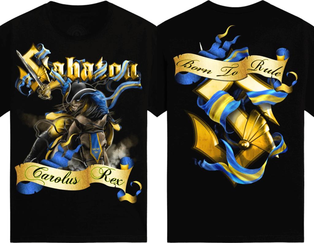 Sabaton Swiss Classic Band Print Unisex Unisex Short Sleeve Attack Of The Dead Unisex Tshirt Casual Cotton Street Y2k Overszied Tees