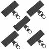 5Pcs Ultra-thin Phone Lanyard Connecter 360° Rotating Phone Patch Gasket  Phone Accessory