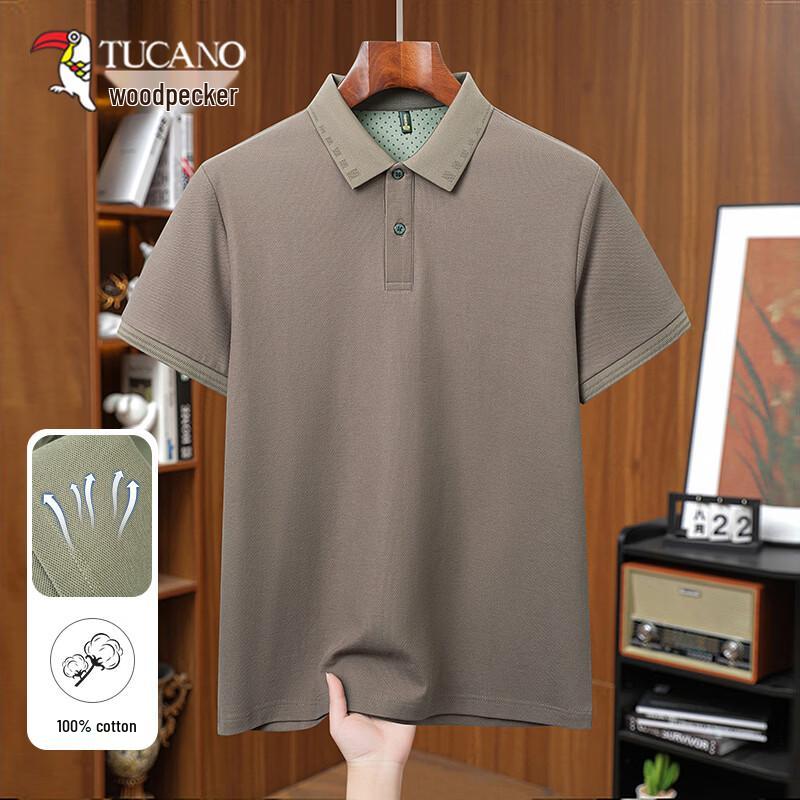TUCANO Men s 100% Cotton Short Sleeve Polo Shirt L