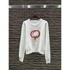 G Brand 2025 Winter Embroidered Knit Pullover