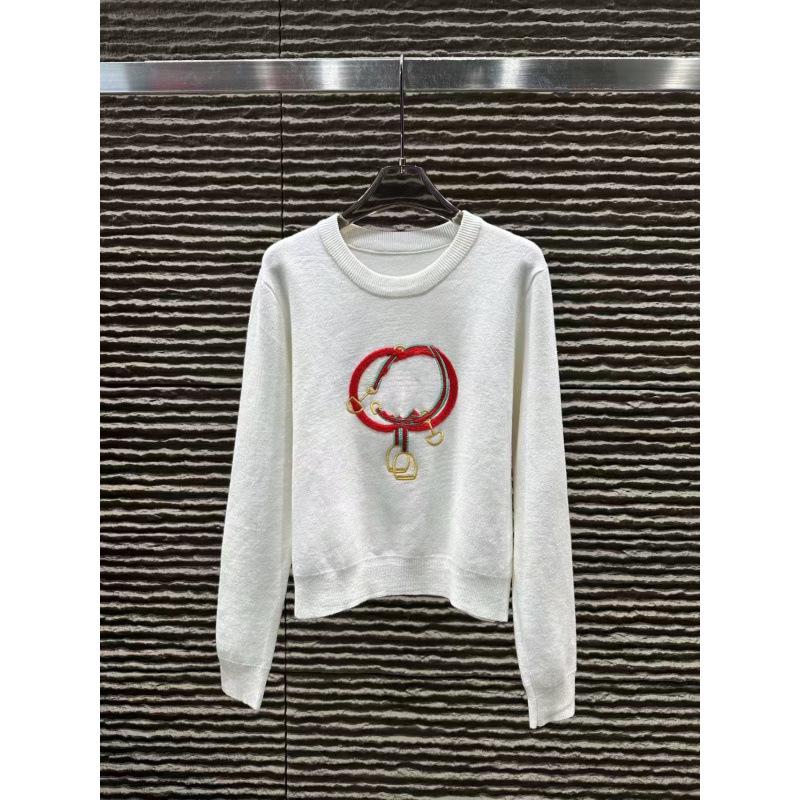 G Brand 2025 Winter Embroidered Knit Pullover