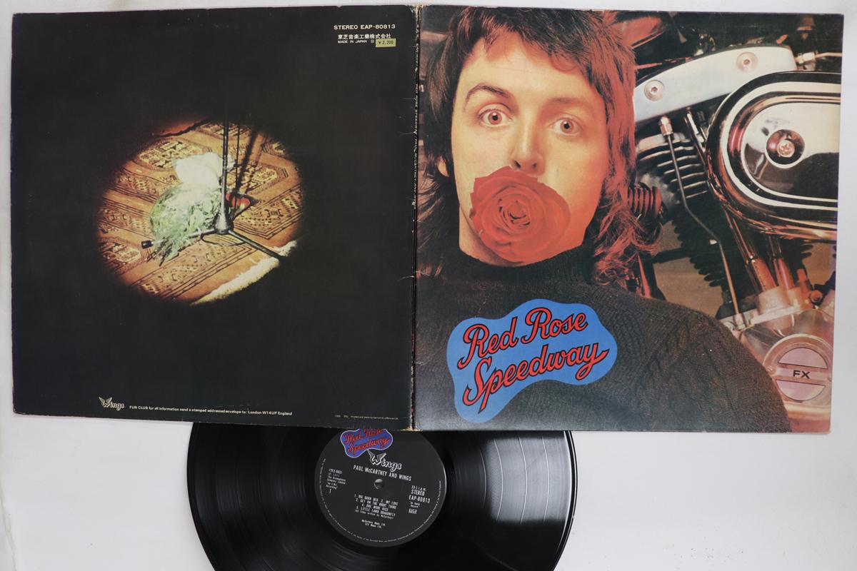 Виниловая пластинка PAUL MCCARTNEY Red Rose Speedway EAP80813 APPLE 1973 Япония Рок Б/у
