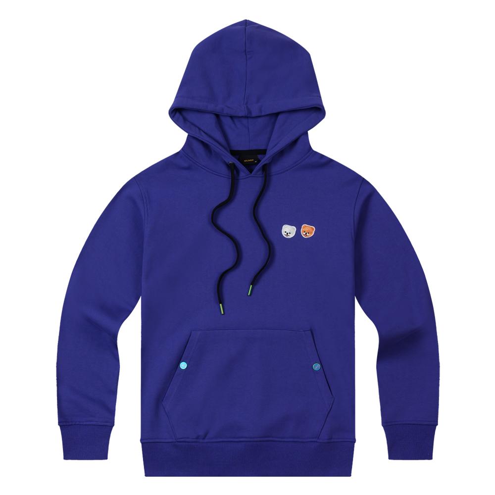 Seriver Pome Two Patch Hood Pp Purple/L