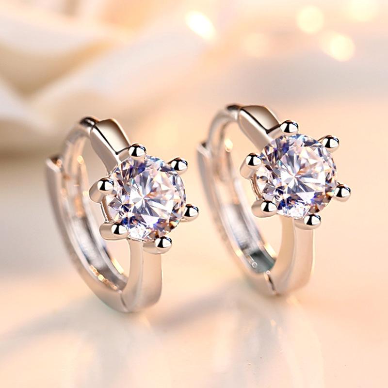 Earrings for Women Personalized Earrings Eight Hearts and Eight Arrows Earrings Six Claws Trendy Earrings Circular Earrings