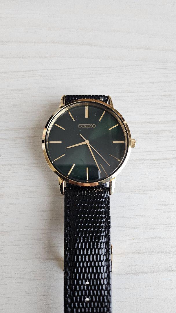 

[USED] Seiko watch black/gold