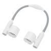 Neck Fan 3 Speed USB Charging Low Noise 2400mAh Battery Bendable Hose 90 Degree Rotating Fan