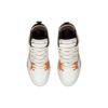 Li Ning Pro Textile, Synthetic Leather Slip Resistant Abrasion Resistant Low top Skateboard Shoes Women's White Orange AECT016-1