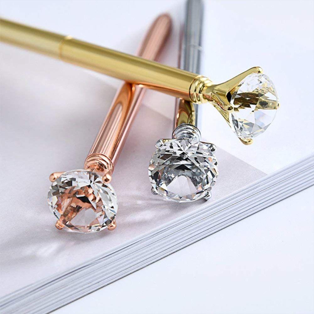 Wedding Decor Reception Desk Pen Attached Base Metal Pen Stand Holder  Guest Book