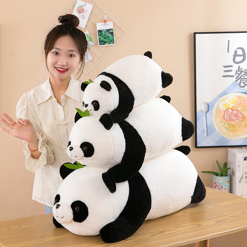 Panda Doll Plush Toy Cute National Treasure Giant Panda Doll Rag Doll Birthday Gift Girls Soothing Pillow