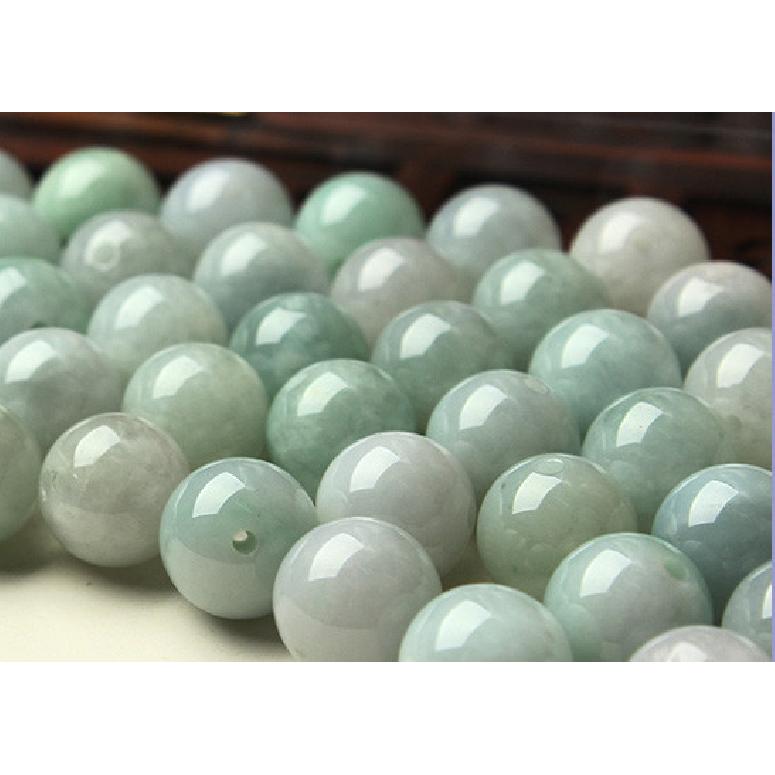 Natürliche Große Edelsteine Runde Lose Echte Jadeit Jade Perlen Los Schmuck 17mm