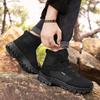 High-quality Men's Snow Boots Warm Plush Winter Boots Shoes Outdoor Snow Boots Non-slip Platform Shoes