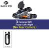 4 Channel 360°Rotate Dash Cam Wifi APP 1920* 1080P HD Car Camera Night Vision Parking Monitor G-Sensor Dashcam Black Box