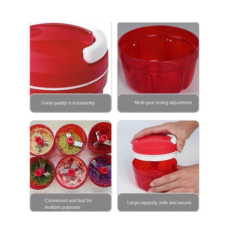 (borda côncava)Tupperware Chef Turbo-chef Vermelho Compatível Com D158 Picador de Cebola Speedy Boy Cortador de Cebola 2025 Novo