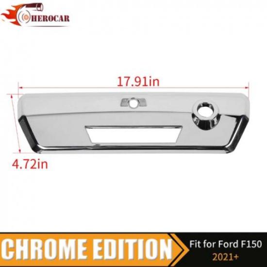 Rear Tailgate Door Bowl Handle Cover Trim Chrome For Ford F150    24