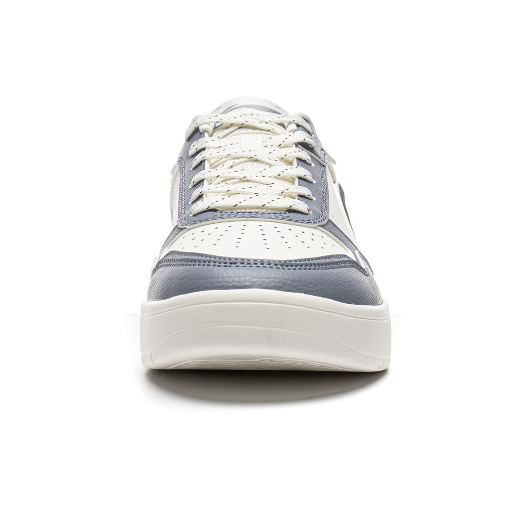 Li Ning Sycee V5 Skateboard Shoes Men's Low Top Mist White/Breeze Blue AGCW273-1