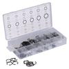 SENECESLI Universal Snap Ring Kit, 300 Pieces, Heat-Treated Steel Rings, Automotive Home Shop Use