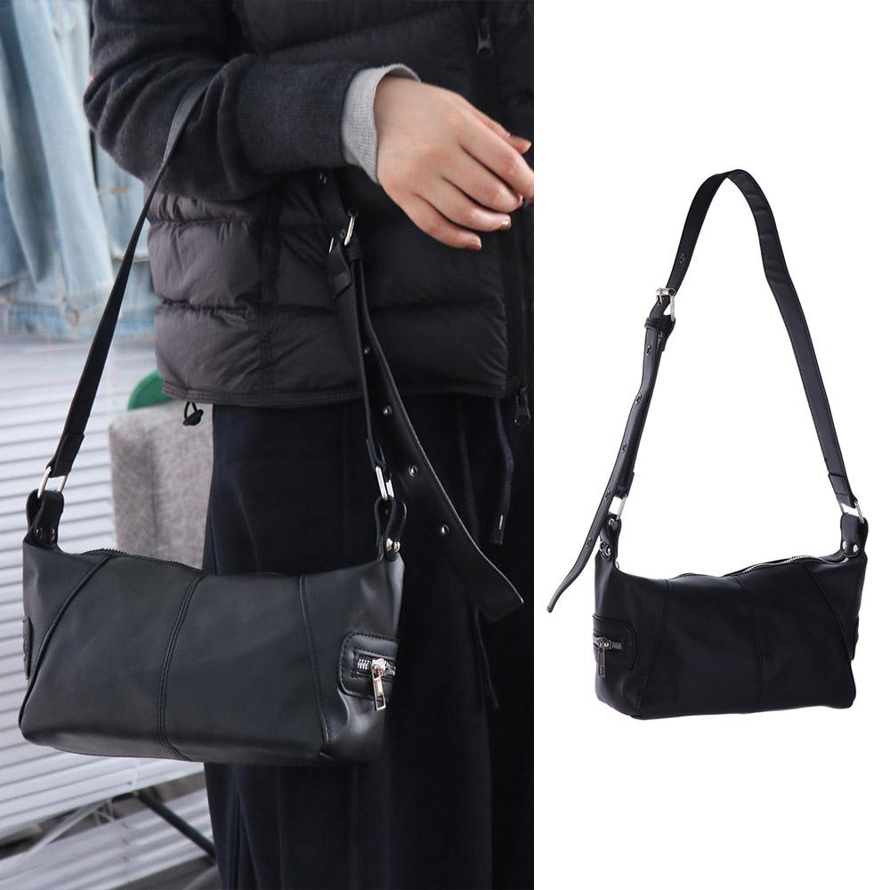 Gothic Y2K Underarm Bag Harajuku Punk Crossbody Bag Punk PU Shoulder Bag  Travel