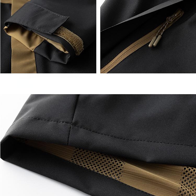 Men Waterproof Assault Jacket Camping Equipment Men's Three In One American Fast Drying Quickly Jacket