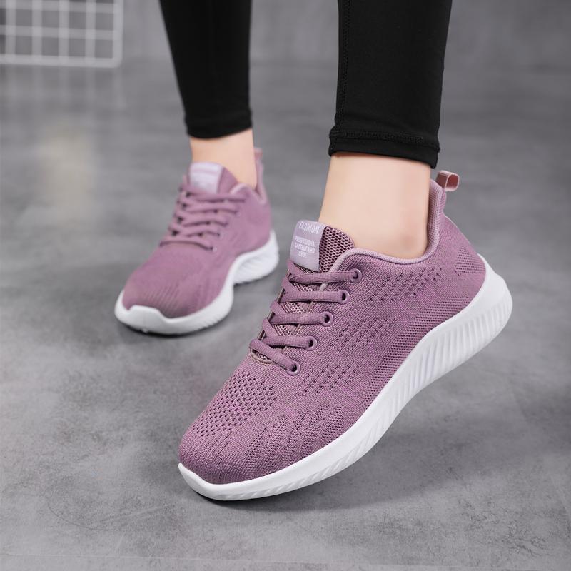 Dámské ultralehké, velké velikosti, prodyšné, síťované, outdoorové boty, jaro/podzim, velikost 35-41