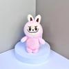 Rabbit Whimsical Plush Keychain Brooch Available In Multiple Vibrant Colors