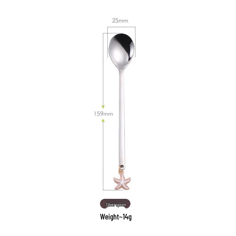 304 Stainless Steel Cartoon Coffee & Dessert Spoon Set