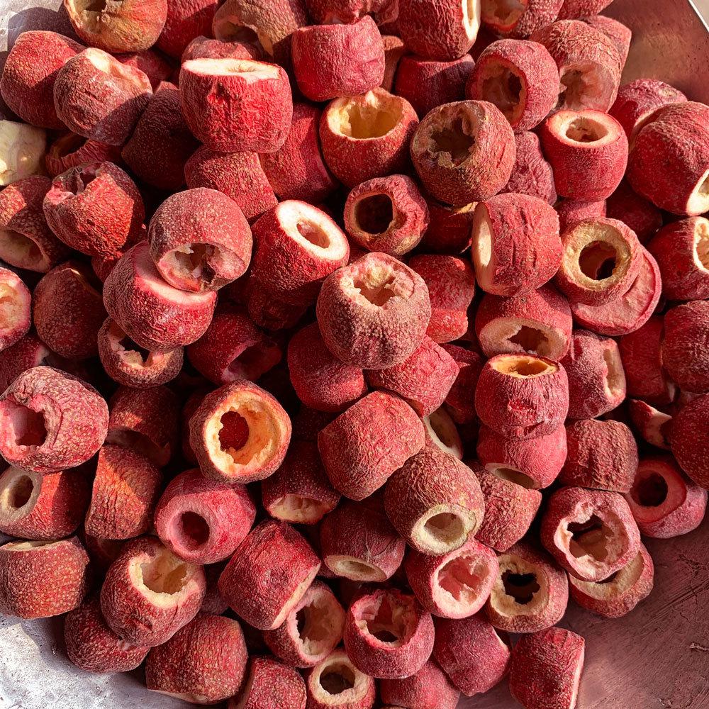 Cold Brew Freeze-Dried Fruit Tea: Green, Orange, Lemon, Passion Fruit Slices