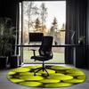 tennis Printed Round Rug Carpet Chair Rug Area Rug Entryway Doormats,for Office Chair Living Room Bedroom Kitchen Room.