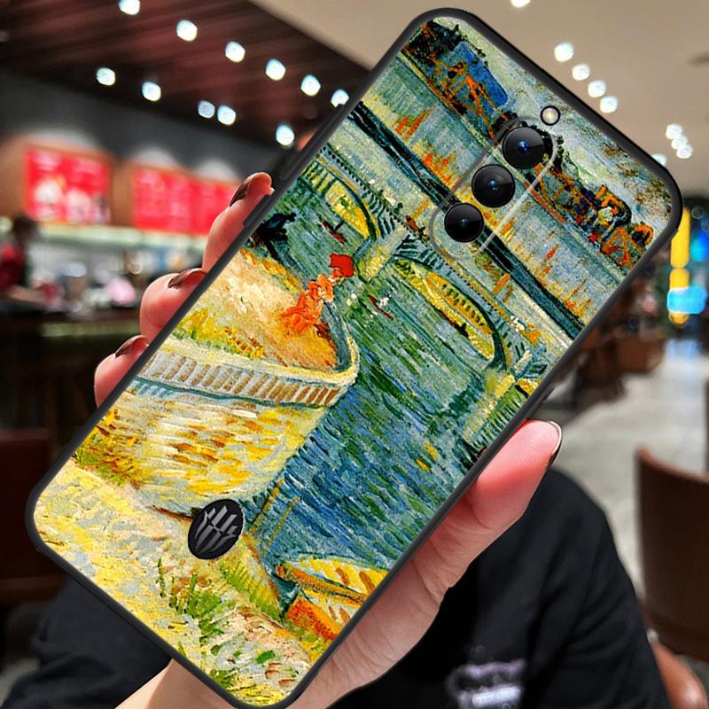 Van Gogh Oil Painting Case For ZTE Nubia Red Magic 10S 10 8 9 8S 9S 11 Pro Plus 5G 6R 6 7 6S 7S Pro 10 Air Cover