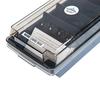 Large Capacity 4 Divider Board Business Card Index Holder Storage Box Organizer