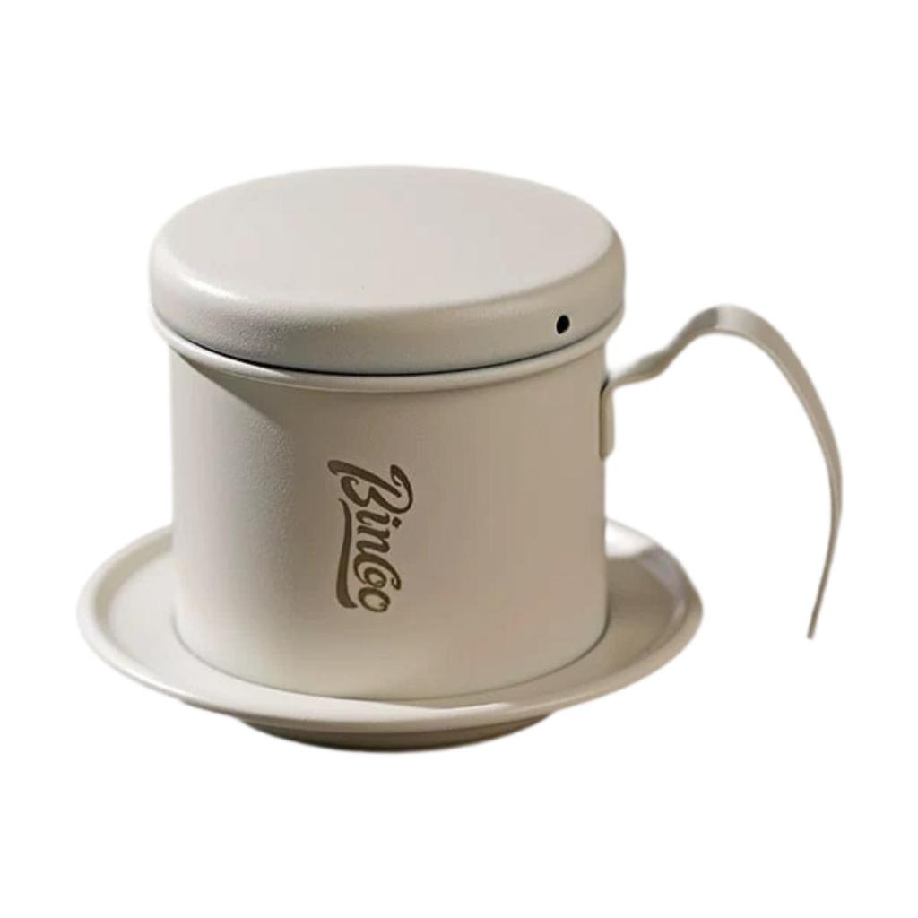 Vietnamese Coffee Dripper Portable Coffee Maker Dripper for Cafe Camping Bar Press Cup Manual Infuser Permanent Pour Over Gift