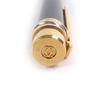 Excellent Cartier Fountain Pen Trinity Cap Type Black Gold 18K Mens Used
