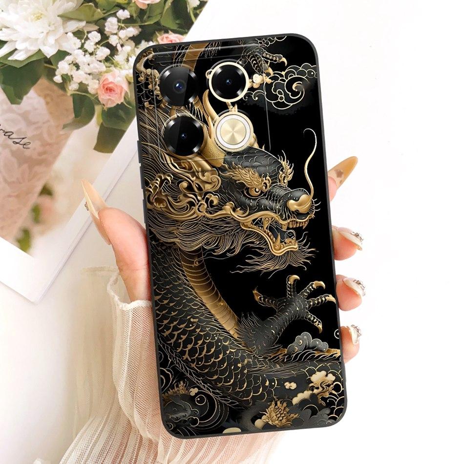 For Infinix Note 40 Pro 4G 5G / Note 40 Pro+ / Note40 X6853 Fashion Dusk Beach Painting Phone Case Soft Silicone Covers Bumpers