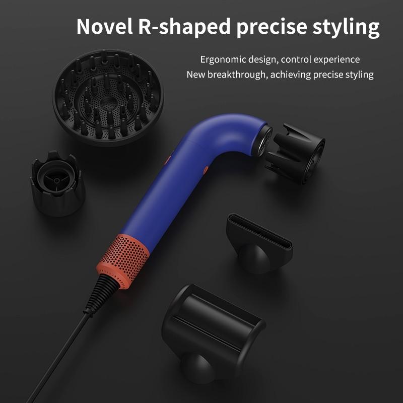 HD18 Handheld Hair Drying Machine Portable High Speed Negative Ion Hair Dryer Silent Fast Hair Drying Styling Tools