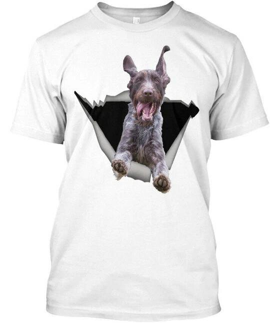 Sticker Car German Wirehaired Pointers T shirt Made in the USA Size S to 5XL 2XL