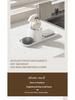Japanese Dual-Use Kitchen Rack: Manual Soap & Hand Sanitizer Dispenser