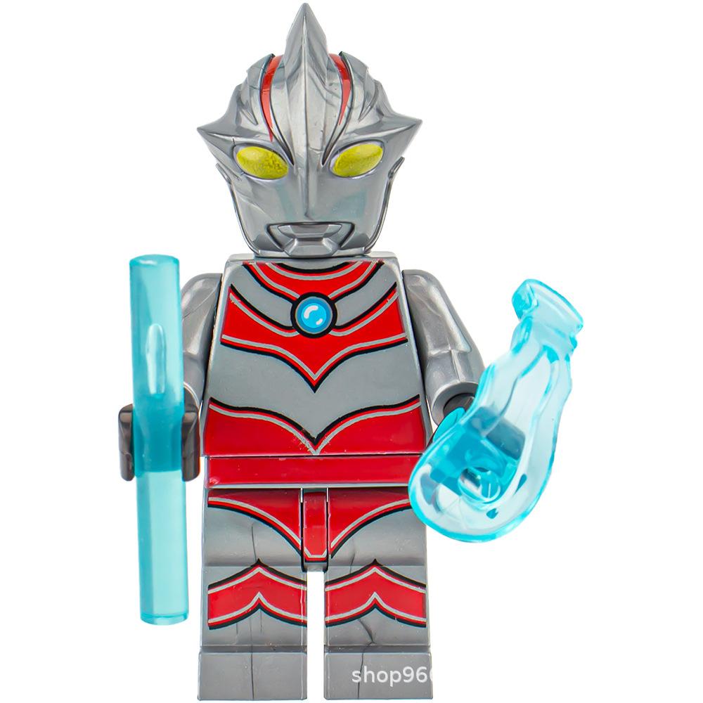 Ninja Warrior Superhero Doll With Weapon Single Building Block Assembly Toy