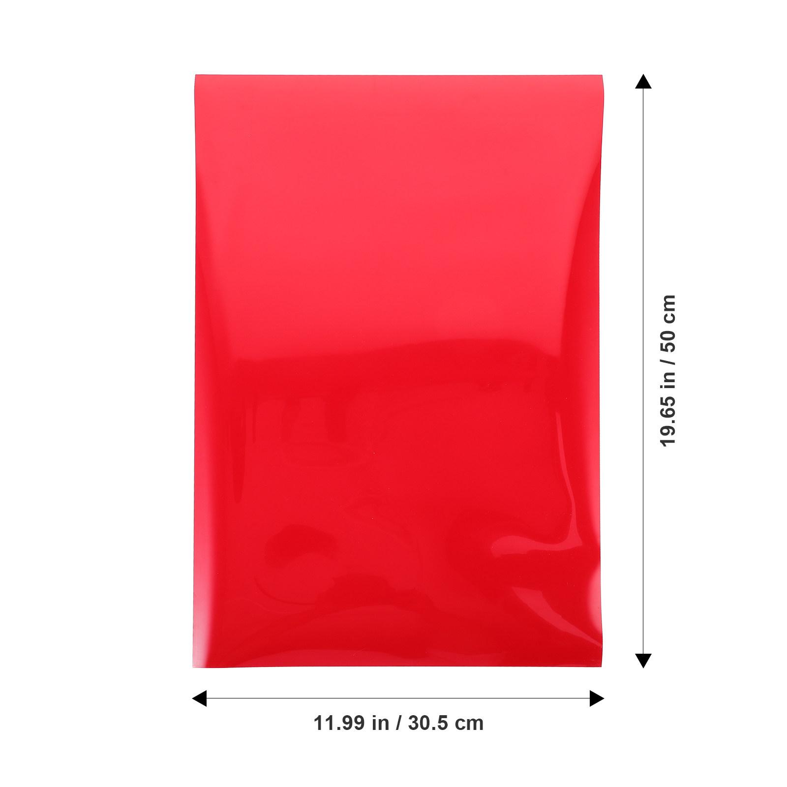 3D Puff Heat Transfer Vinyl Sheet for T Shirts Clothing Accessories DIY Decorations Vibrant Red 3D Effect Engraving Compatible красный