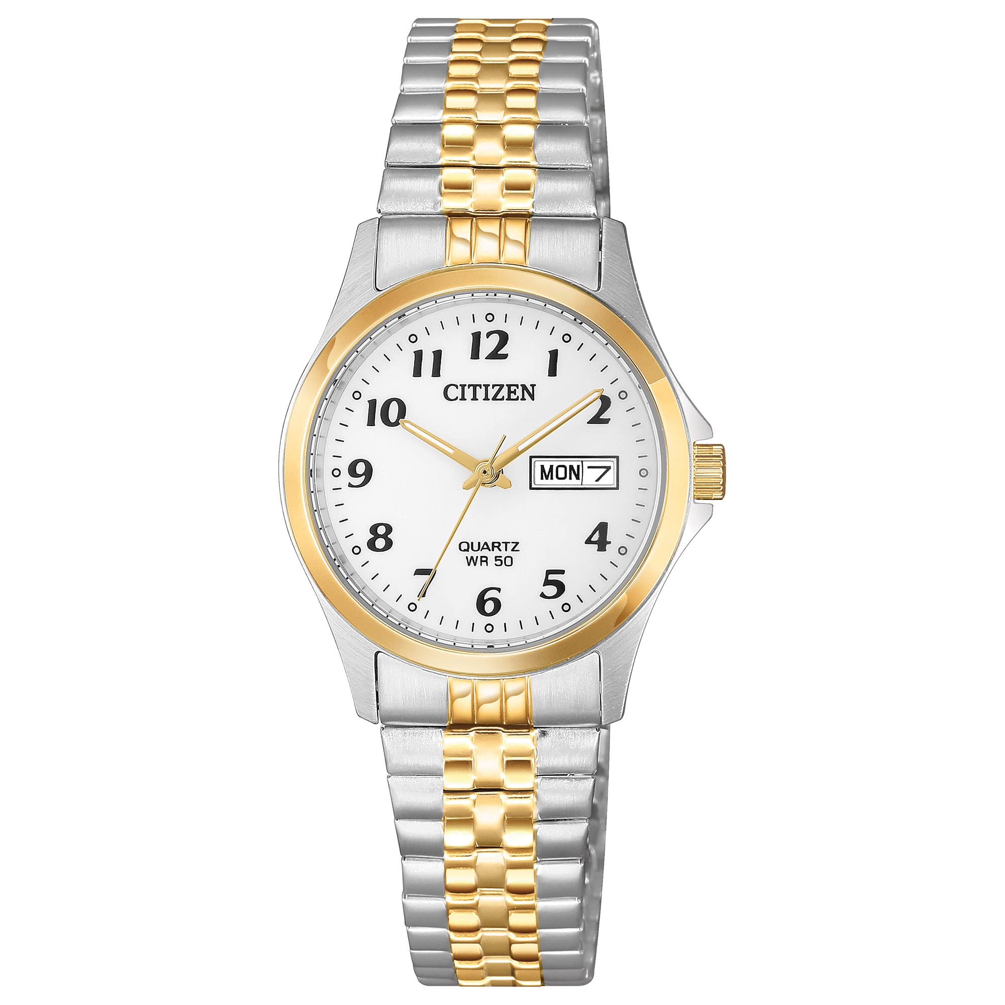 Citizen Expansion Gold and Silver Two-Tone Ladies Quartz Wristwatch