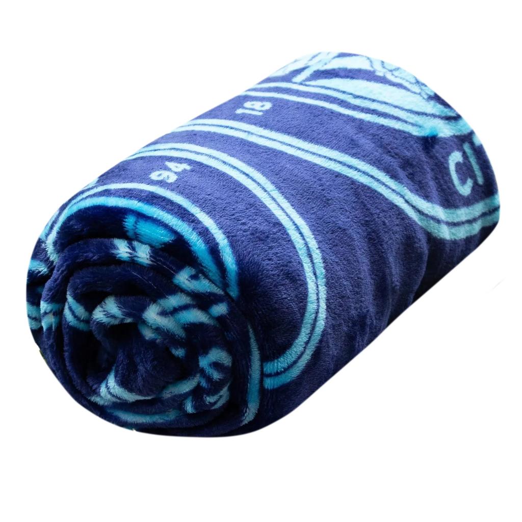 Manchester City FC Fleece Crest Blanket