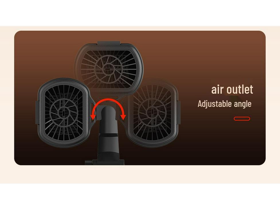 12V Fast-Heating Car Defroster & Defogger - New Electric Heater for Winter