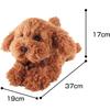 Hizawanko Toy Poodle Brown Plush Toy Small 30cm
