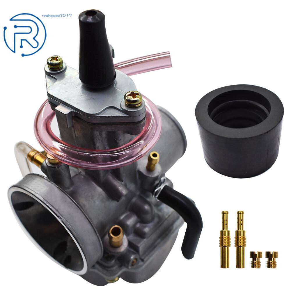 21mm Carburetor Flat Slide Kit For KOSO OKO Universal 2/4 Stroke 80cc 100cc