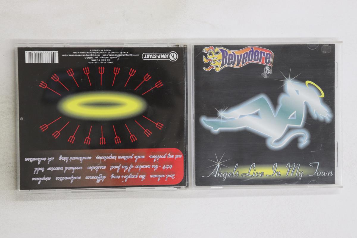 

CD BELVEDERE Angels Live In My Town JST016 JUMP START 2000 US Rock Used