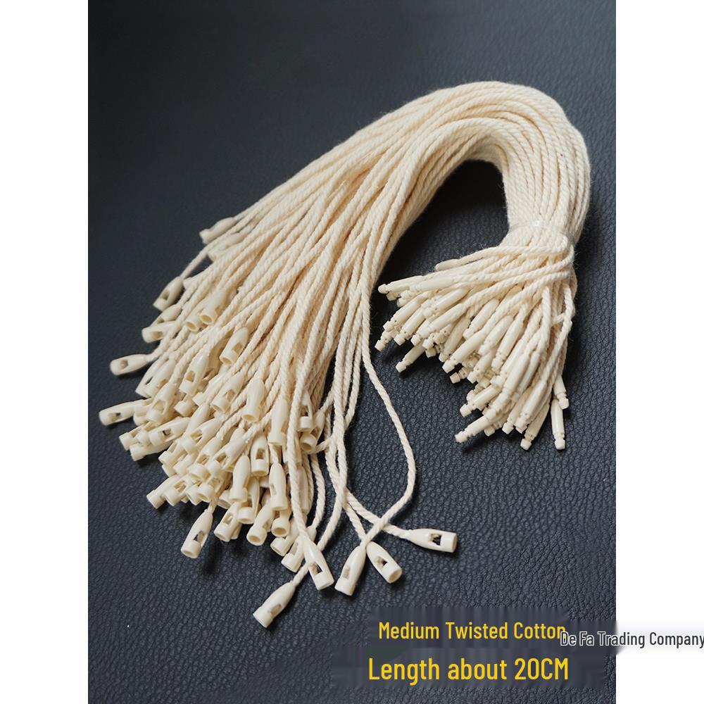 Universal Single Insert Hanging Rope for Clothing Tags and Luggage Accessories