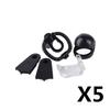 Military Soldier Figure Helmet Building Block Motorcycle Racing hat Cape cap Building Block Weapon Accessories Gift Toy Kid J052