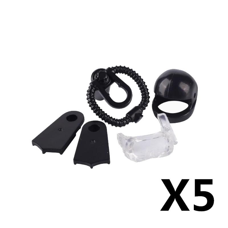 Military Soldier Figure Helmet Building Block Motorcycle Racing hat Cape cap Building Block Weapon Accessories Gift Toy Kid J052