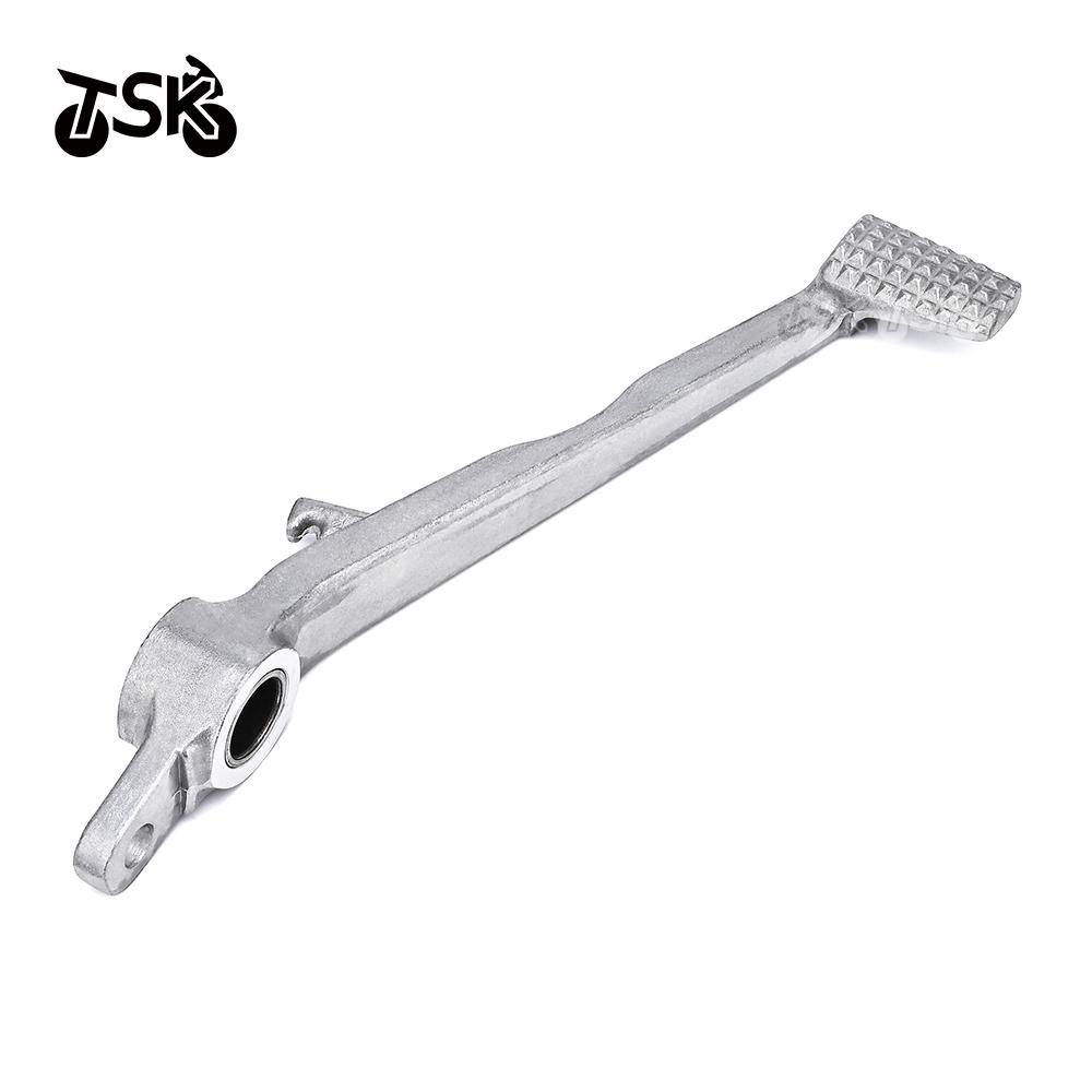 Педаль заднего тормоза для Kawasaki Ninja ZX10R ZX-10R 2004-2010 ZX6R ZX-6R 2005-2008 ZX636 Педаль заднего тормоза серебряный