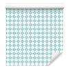 Geometric Rhombus Wallpaper In Celadon and White for the Living Room and Bedroom 50x1000